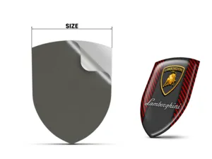 Lamborghini Vinilos Ventana Auto Alta Calidad Universal Resistente